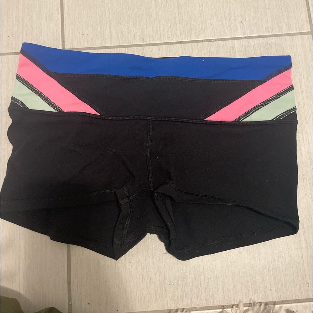 Lululemon reversible shorts.